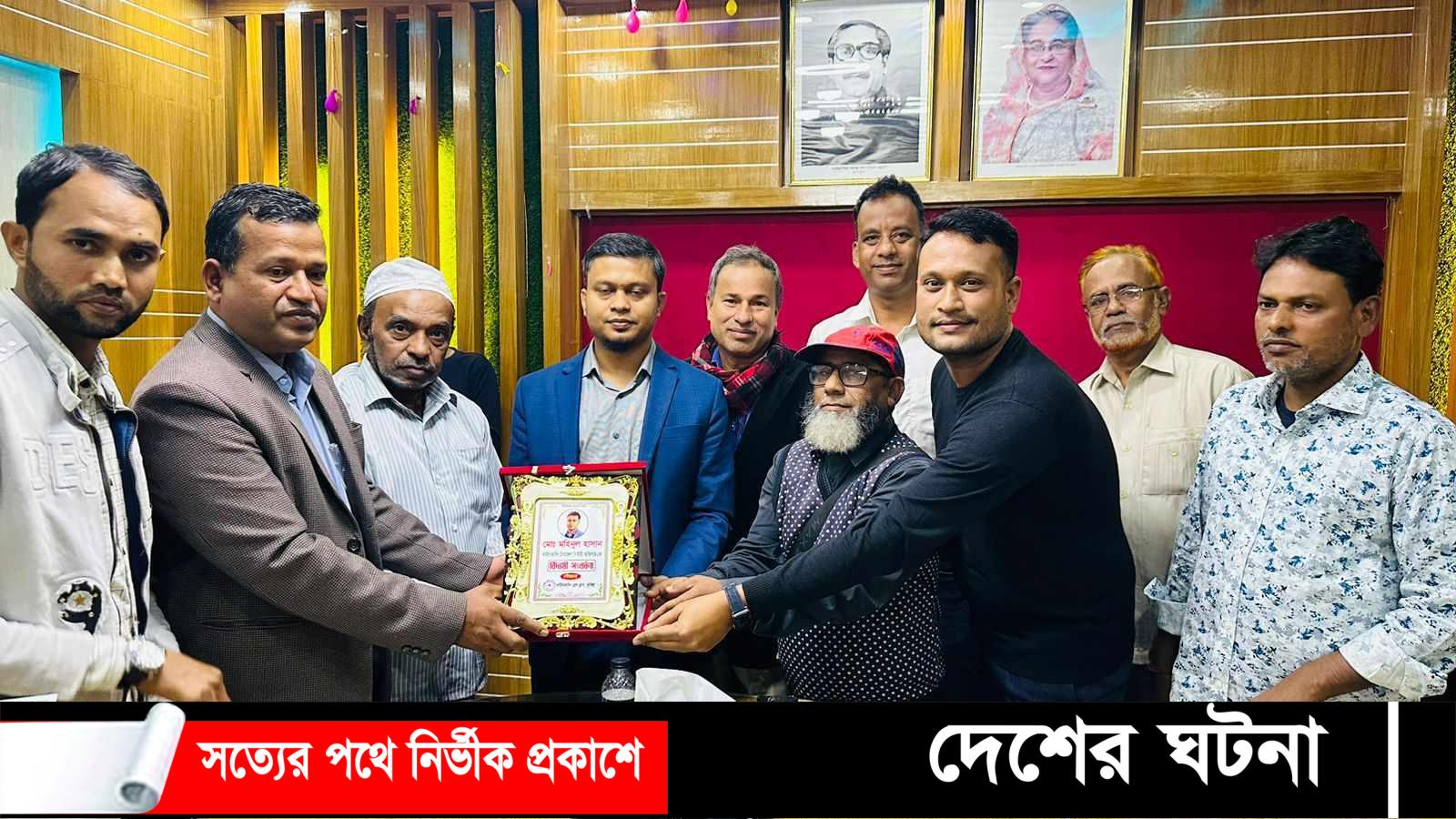 ইউএনও মহিনুল হাসানকে বিদায় সংবর্ধনা দিলেন দাউদকান্দি প্রেসক্লাব