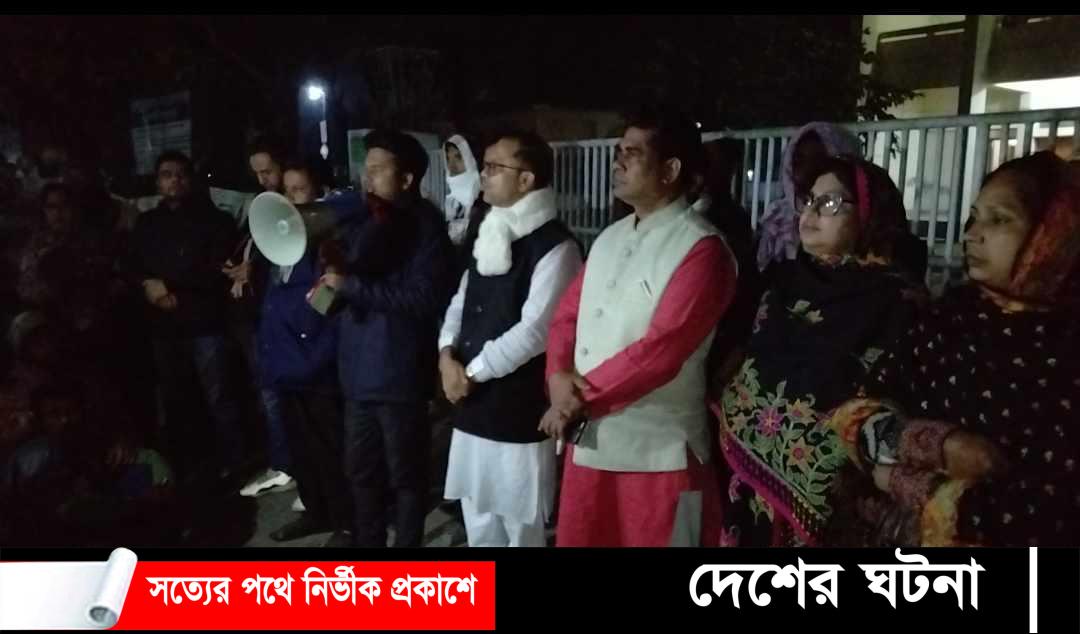 পেট্রোল ঢেলে স্বতন্ত্র প্রার্থীর আত্মহত্যার হুমকি