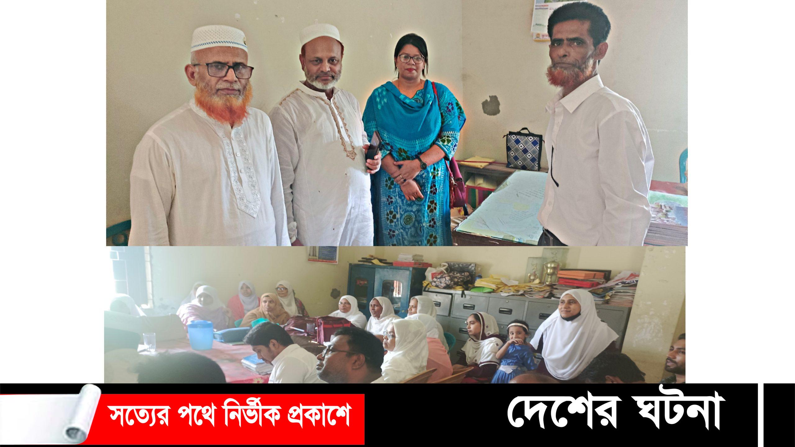 দেবীদ্বার অক্সফোর্ড স্কুল শিক্ষকদের সাথে মতবিনিময় করেন কুমিল্লা মডেল কলেজ’র- অধ্যক্ষ