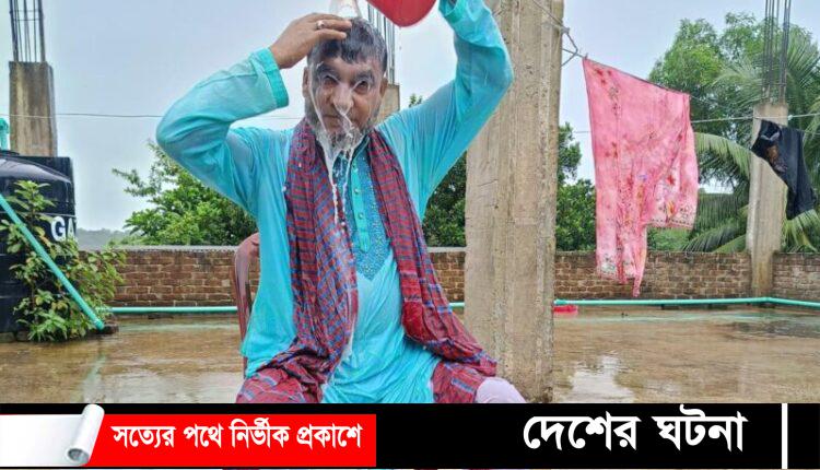 দেবীদ্বারে দুধ দিয়ে গোসল করে আ’লীগ নেতার দল ত্যাগ