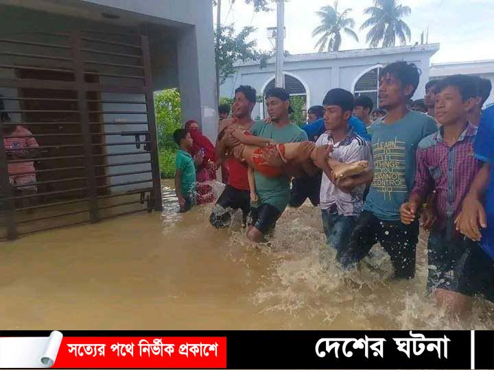 বন্যায় পায়ের ধাক্কায় মিললো লাশ : কুমিল্লায় ৫ জনের প্রাণহানি