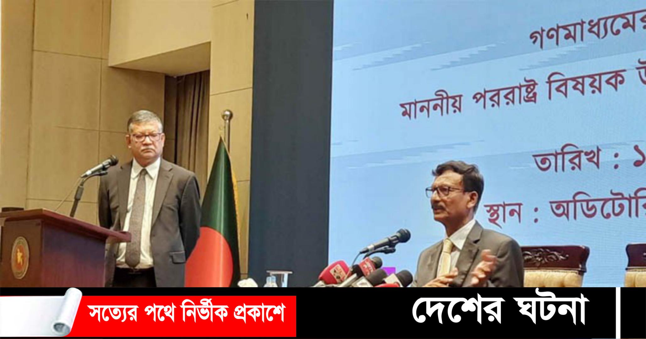 নির্বাচন বাস্তবায়নের পর অন্তর্বর্তীকালীন সরকার সরে যাবে : পররাষ্ট্র উপদেষ্টা