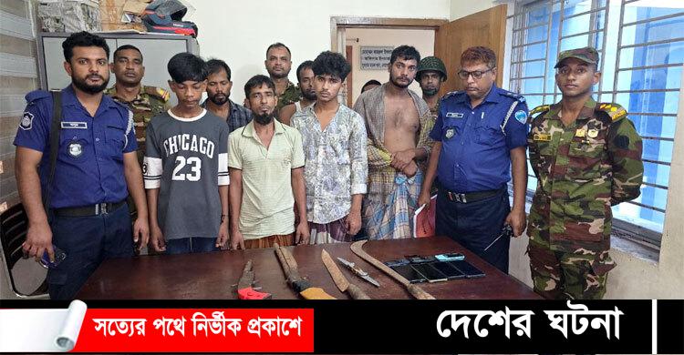 নোয়াখালীতে আগ্নেয়াস্ত্র নিয়ে টিকটক: যুবদল আহ্বায়কসহ গ্রেপ্তার-৫