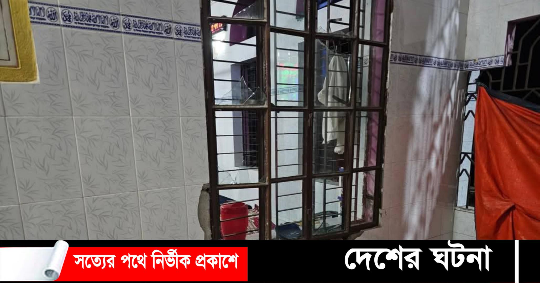 দেবীদ্বারে শবে বরাত রাতে বায়তুল আকসা মসজিদে হামলা ও ভাংচুর