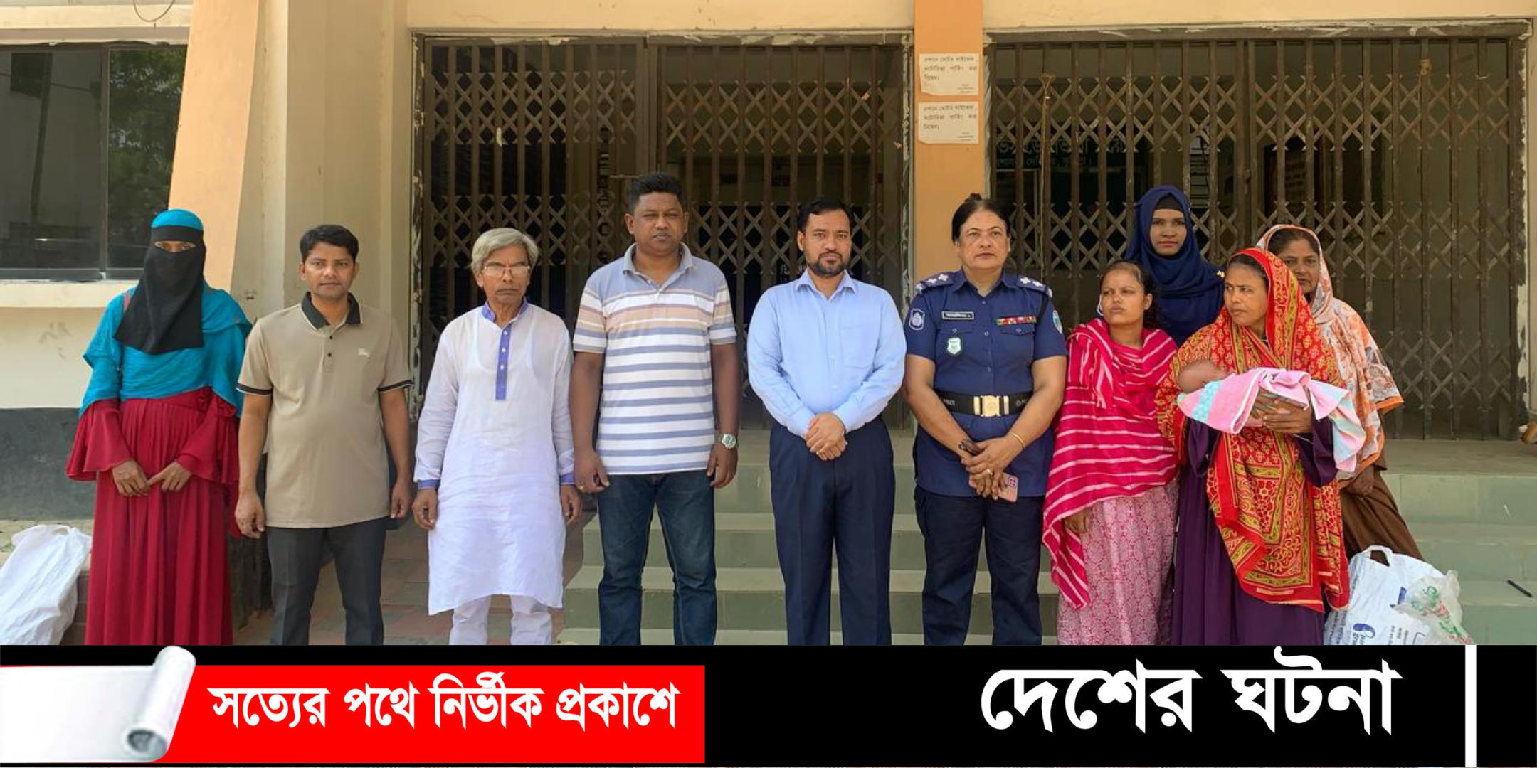 দেবীদ্বারের মানষিক ভারসাম্যহীন পাগলি ও তার নবজাতকের ঠিকানা সরকারি আশ্রয় কেন্দ্র