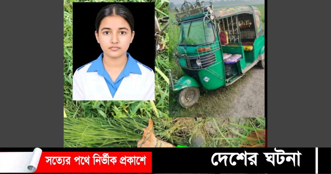 কুমিল্লায় স্কুলছাত্রী হত্যা, জীবন বাঁচাতে ধানক্ষেতে দৌড়েছিল তাজমিন